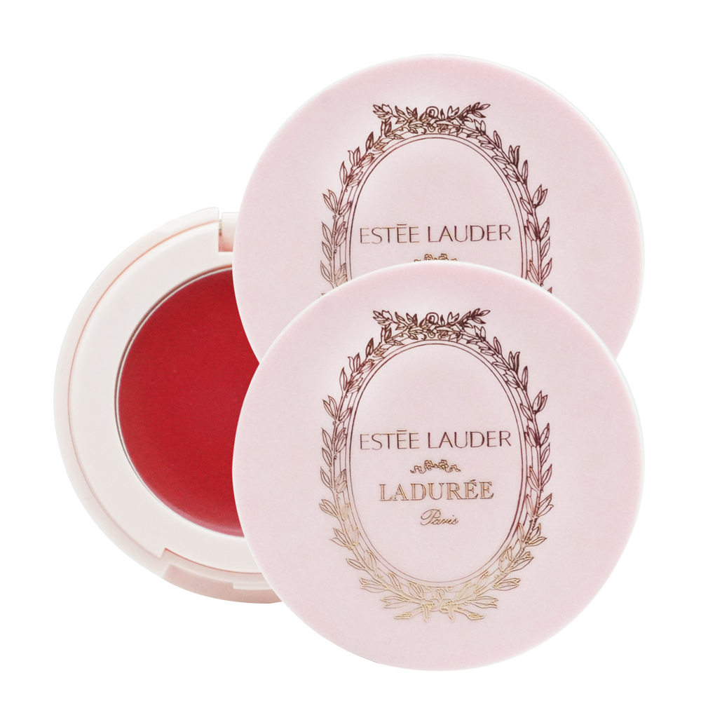 ESTEE LAUDER 雅詩蘭黛 粉嫩慾望晶透潤唇膏#04(1.6g*2) Laduree聯名款 百貨公司專櫃貨