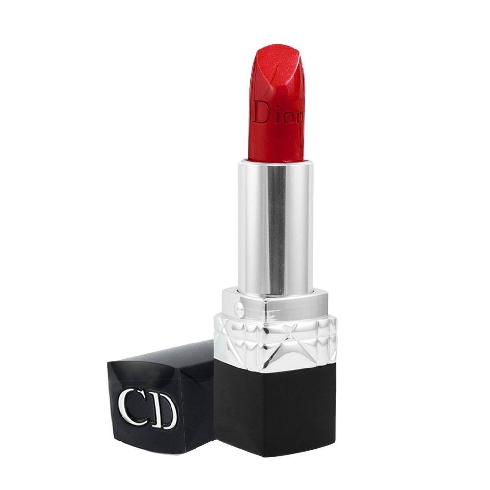 【Dior】迪奧 Ladies Rouge Dior 烈焰藍金唇膏 #999 金屬紅 3.5g