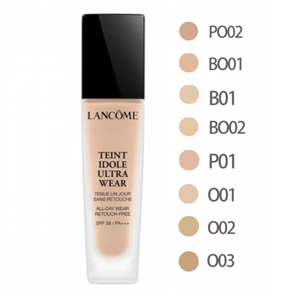 【LANCOME 蘭蔻】零粉感超持久粉底 SPF38/PA++++ 30ml 多色任選