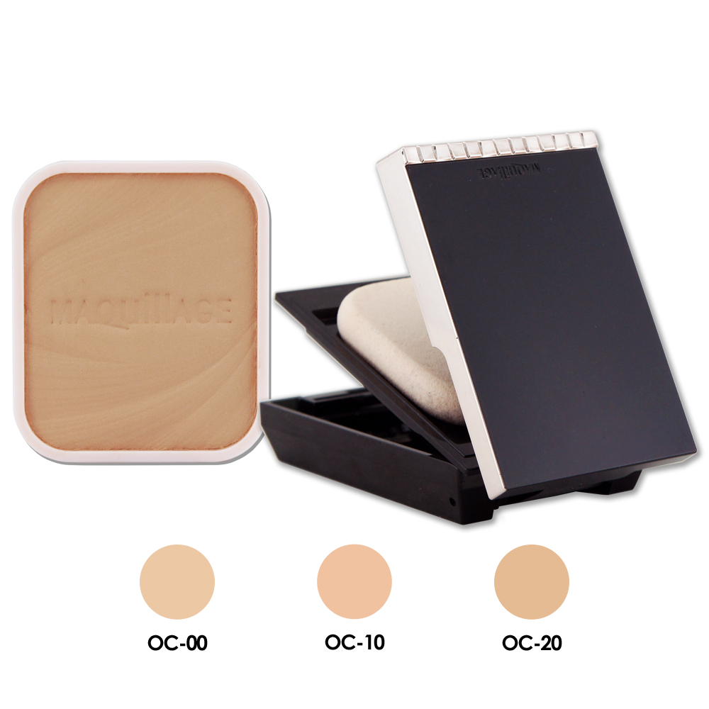 SHISEIDO 資生堂 心機星魅輕羽粉餅UV(蕊)9.3g + 心機星魅輕羽粉餅盒S