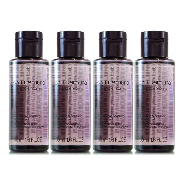 【SHU UEMURA植村秀】經典潔顏油50ml*4 - 抹茶/覆盆子/櫻花 - 任選 (正統公司貨)