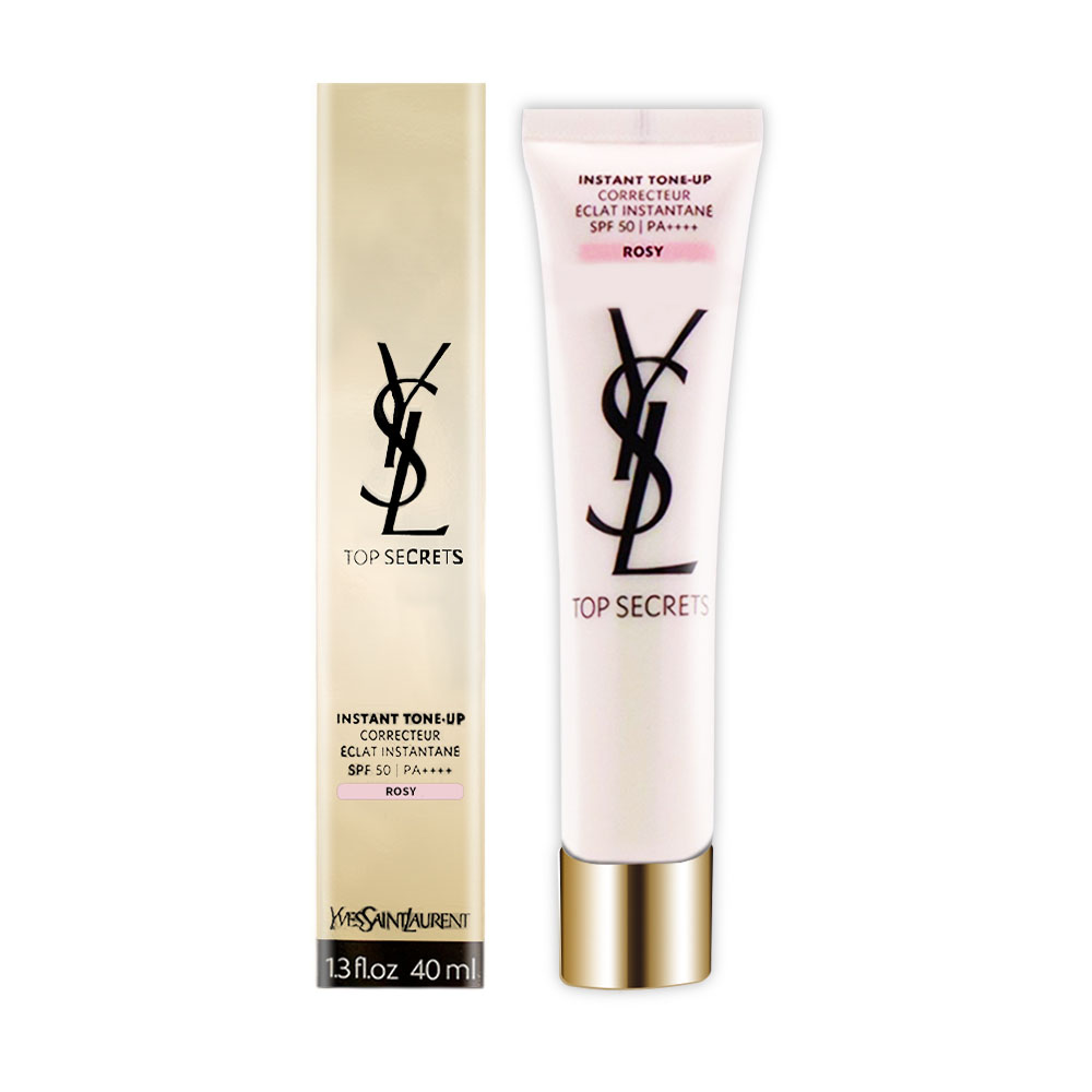 【YSL聖羅蘭】名模肌密光幻防護妝前乳 SPF50PA++++ 40ml #粉色