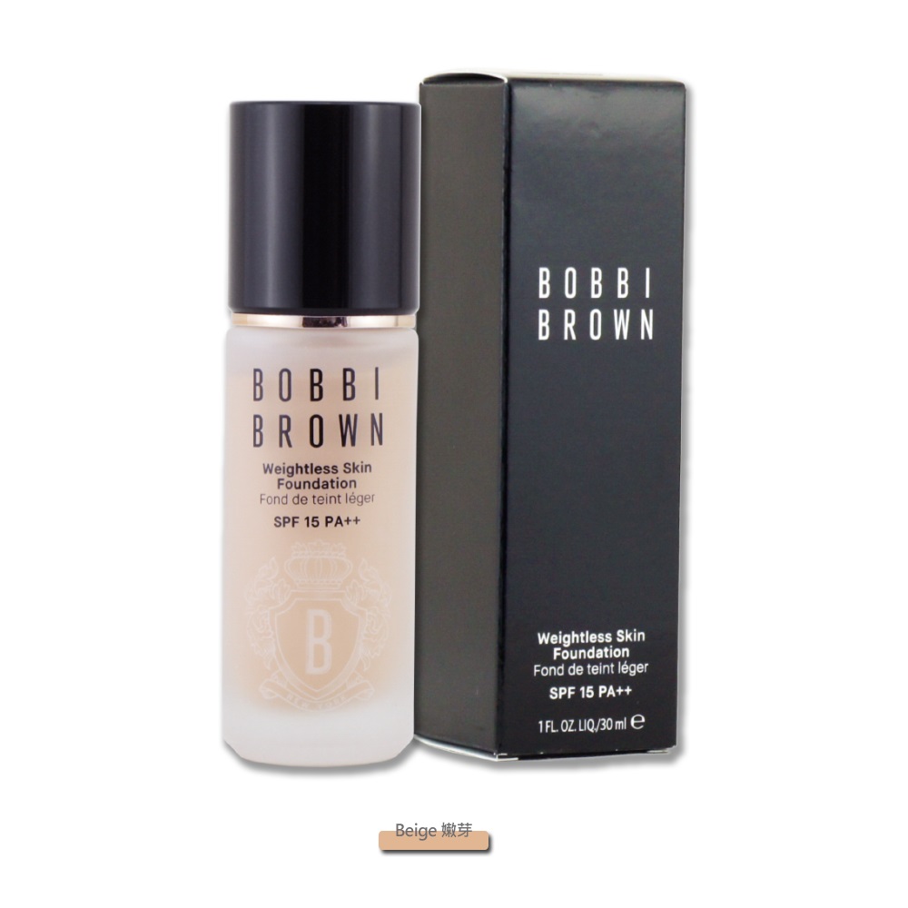《BOBBI BROWN 芭比波朗》霧光持久粉底液 30ML #Beige嫩芽