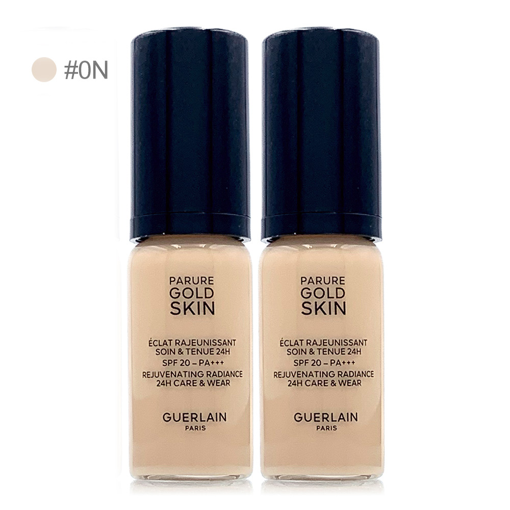 GUERLAIN嬌蘭 24K純金光透精華粉底5ml*2