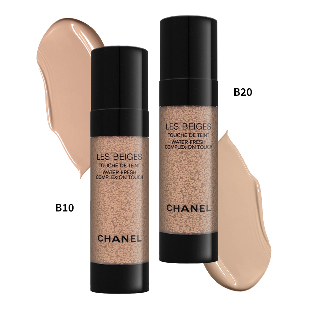 CHANEL香奈兒 原生美肌微滴水粉底 CHANEL香奈兒原生美肌微滴水粉底,為專櫃級粉底液,適合各種膚質使用。20ml容量,輕盈服帖,持妝效果佳,提供B10與B20兩種色號選擇,由平行輸入渠道供應,保質期為3年,品質有保障。