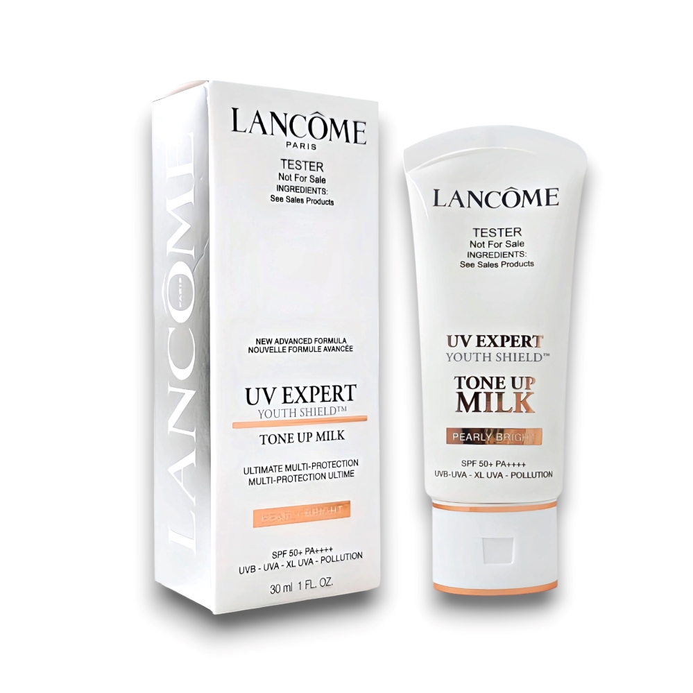 Lancome 蘭蔻 超輕盈UV煥亮妝前乳SPF50+ PA++++(珍珠光)30ml 百貨全新TESTER版