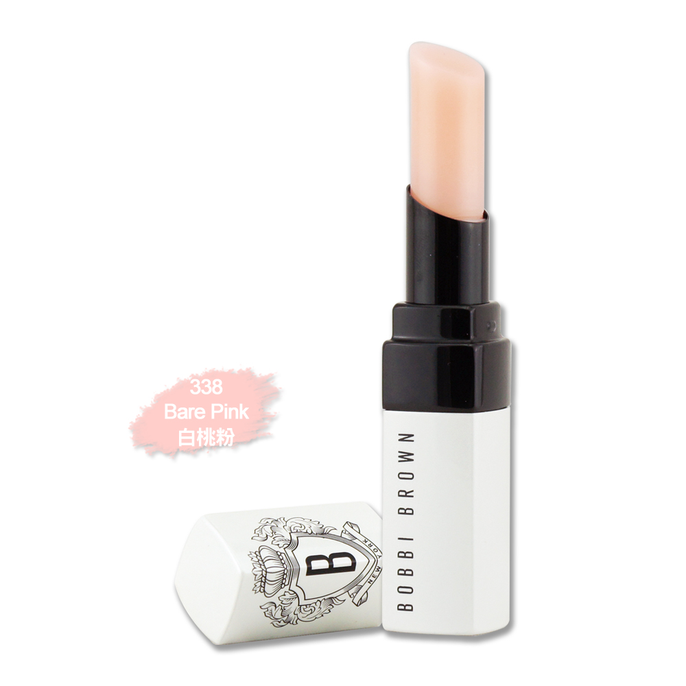 《BOBBI BROWN 芭比波朗》晶鑽極嫩潤色護唇膏 2.3g #Bare Pink白桃粉