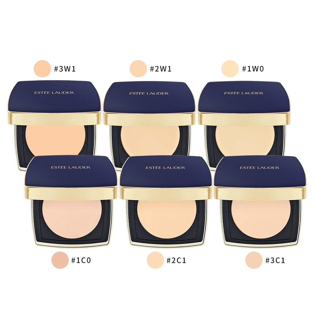 ESTEE LAUDER 雅詩蘭黛 粉持久輕透控油粉餅SPF10(12g)-多色可選-百貨公司貨