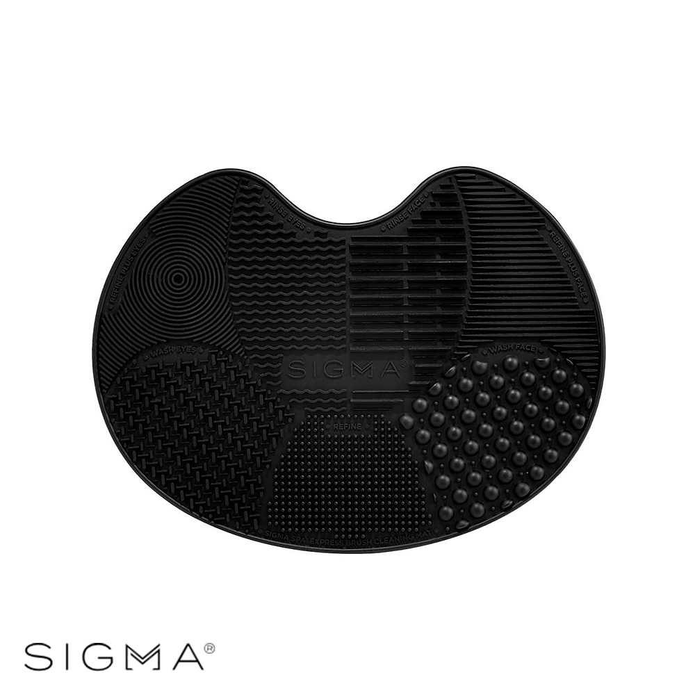 【Sigma】刷具清潔墊輕巧版-黑色 Spa Express Brush Cleaning Mat #Black