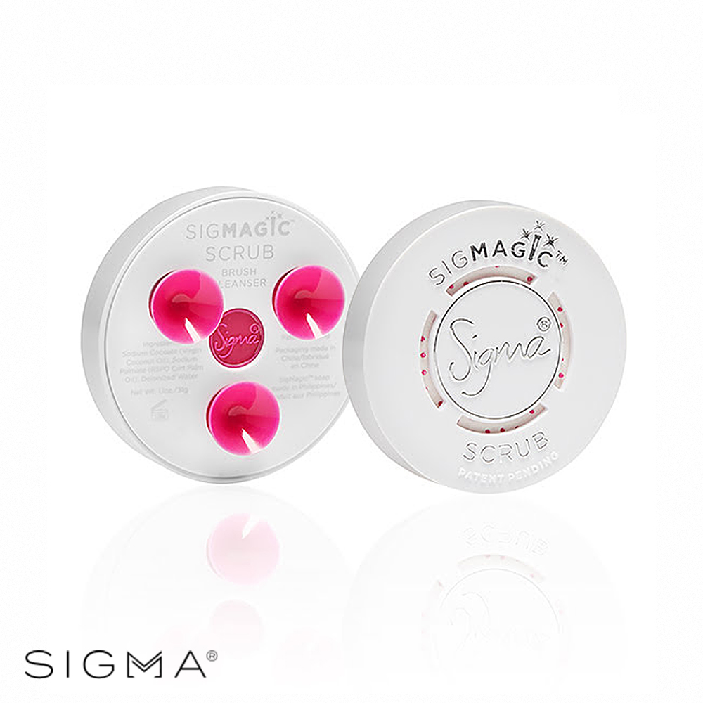 【Sigma】刷具清潔肥皂盤 SigMagic Scrub 2-in-1 Solid Brush Cleanser