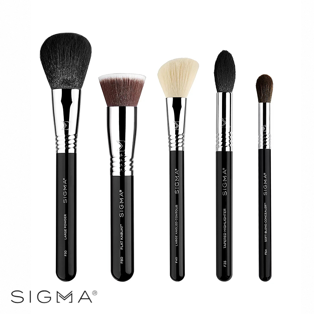 【Sigma】經典臉部刷具5件組 Classic Face Brush Set