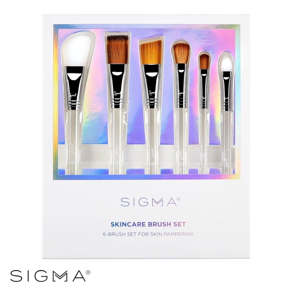 【Sigma】臉部保養刷具6件組 Skincare Brush Set