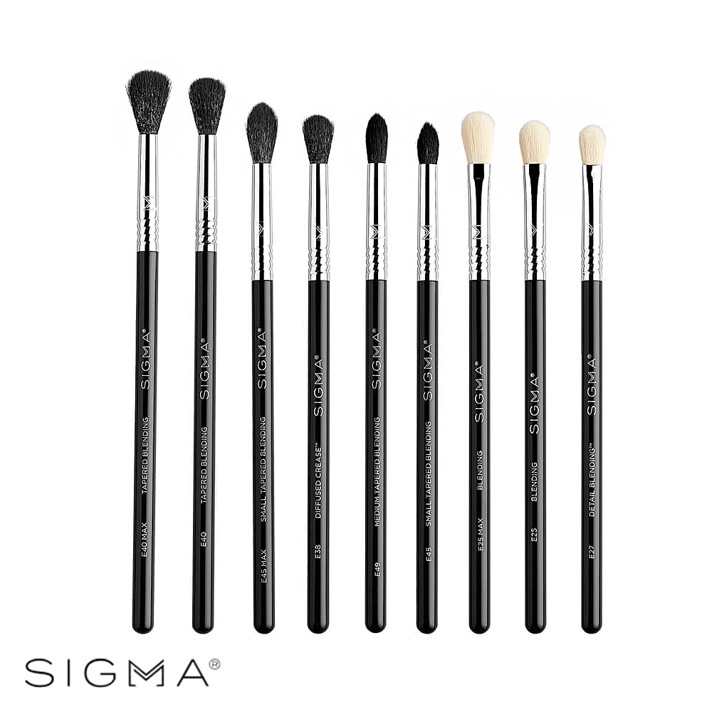 【Sigma】絕美輕奢眼妝刷具九件組 Deluxe Blending Brush Set