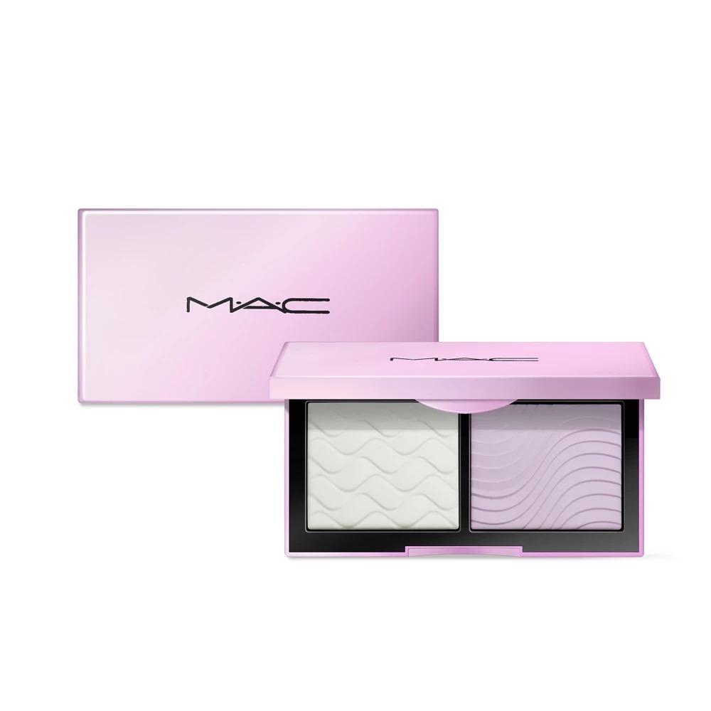 MAC 口袋雙色濾鏡蜜粉餅 3.5g*2,專櫃級粉餅,雙色設計可搭配不同膚色與妝容需求,輕盈遮瑕、持妝持久,適合各種膚質使用。內含兩種不同色調的蜜粉,提供自然透亮的妝效,方便攜帶,隨時補妝不脫妝。 M.A.C 口袋雙色濾鏡蜜粉餅