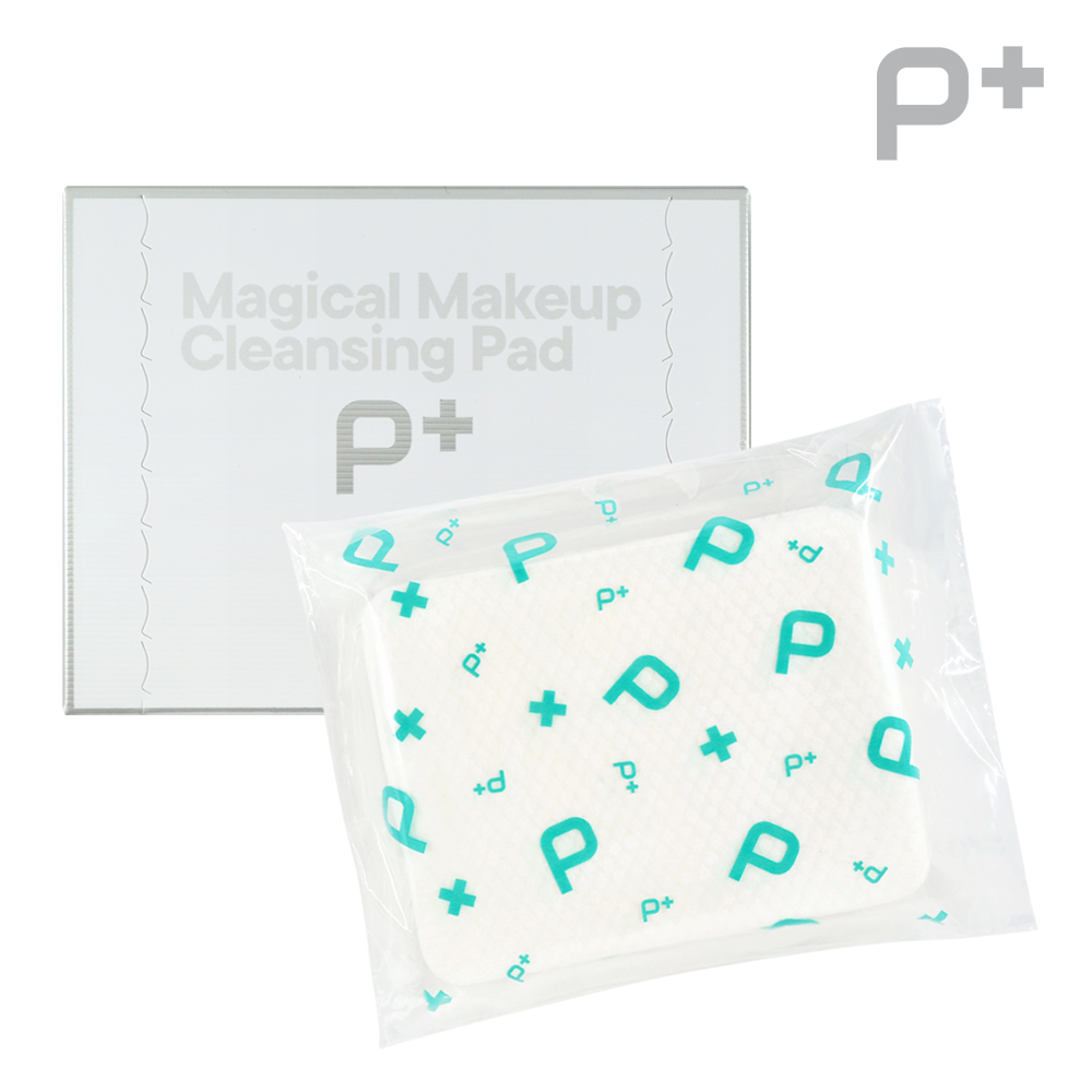【P+ 純淨佳】 P+ 純淨天絲棉卸妝巾 盒裝75片+補充包75片 組合