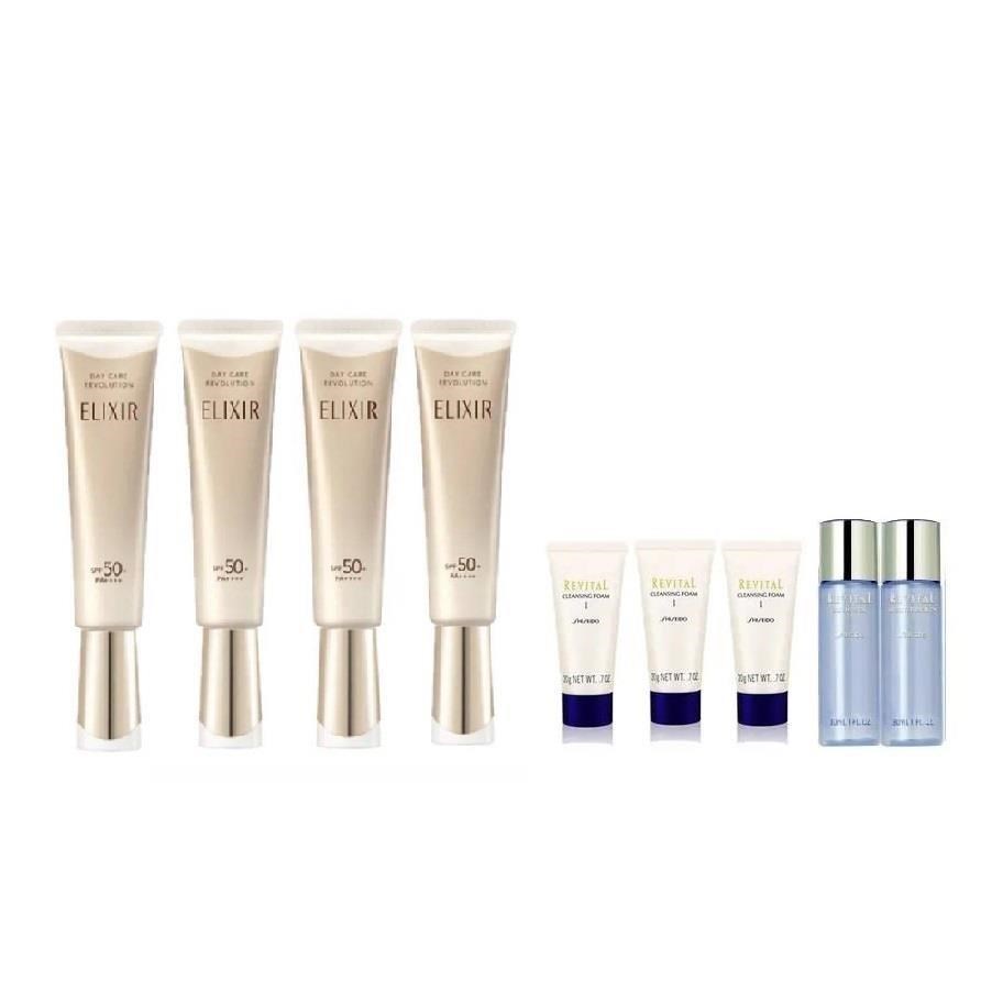 SHISEIDO 資生堂 怡麗絲爾膠 膠原彈潤多效美肌乳虧本組