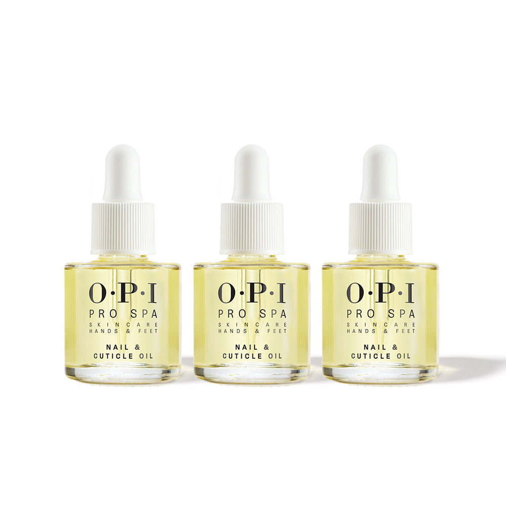 OPI 小金油囤貨組（指精華8.6mLx3）AS200 Pro Spa 沙龍級 專業手足修護系列 指緣油