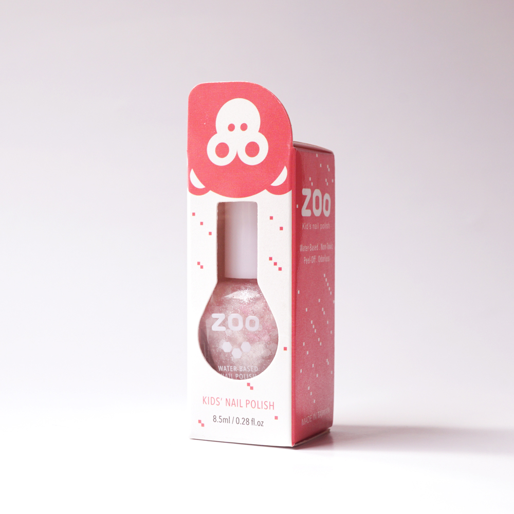【ZOO ㄖㄨˋ】兒童拋棄式指甲油 #52 球球小洋裝 8.5ml