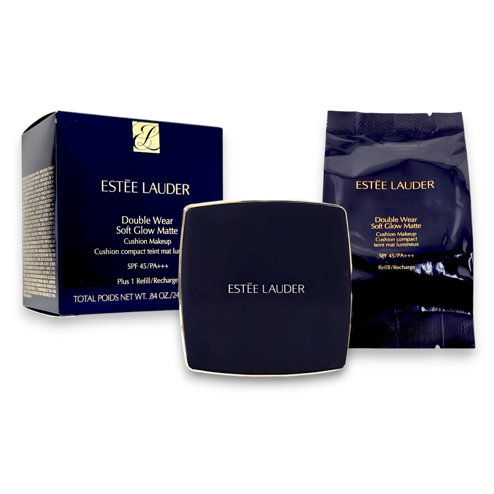 ESTEE LAUDER 雅詩蘭黛 粉持久完美鎖妝氣墊粉餅SPF45/PA+++(12g*2雙蕊) 多色任選 百貨專櫃貨