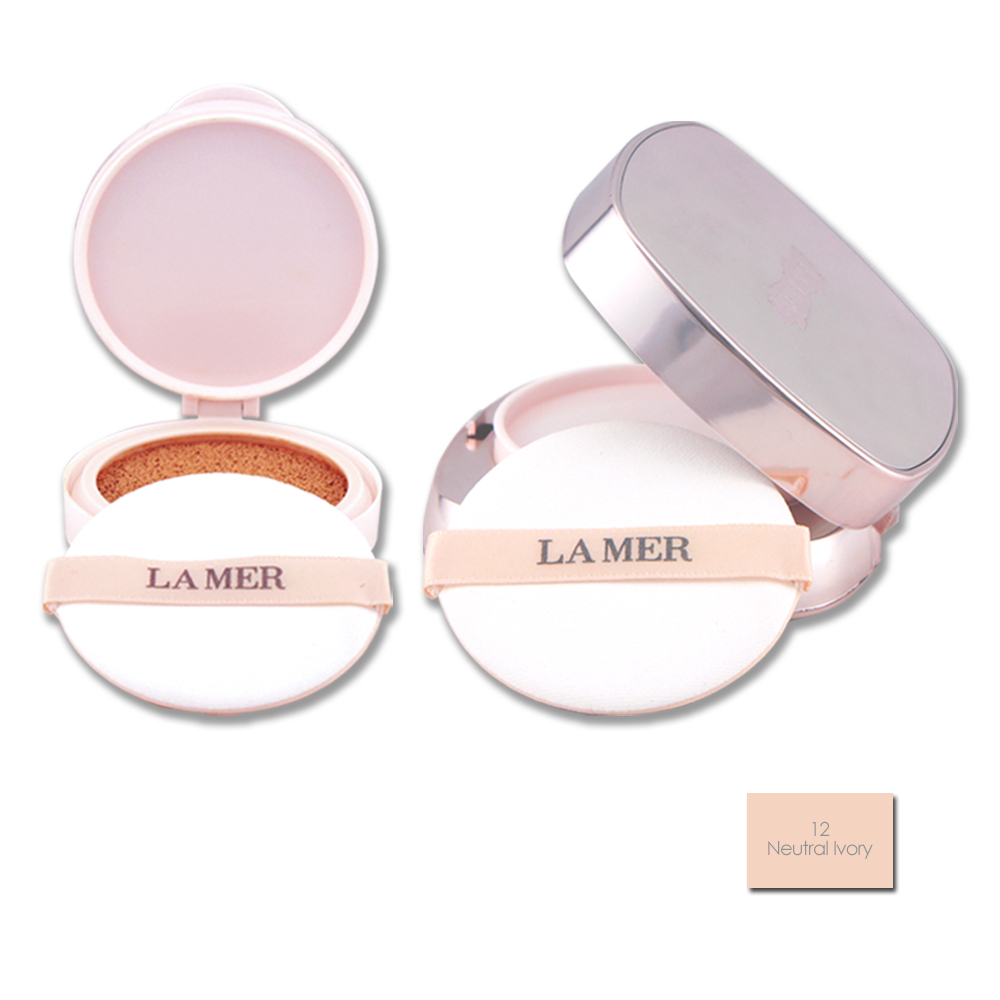 LA MER 海洋拉娜 奇蹟煥采氣墊粉霜 24g(12g x 2)-12 Neutral Ivory