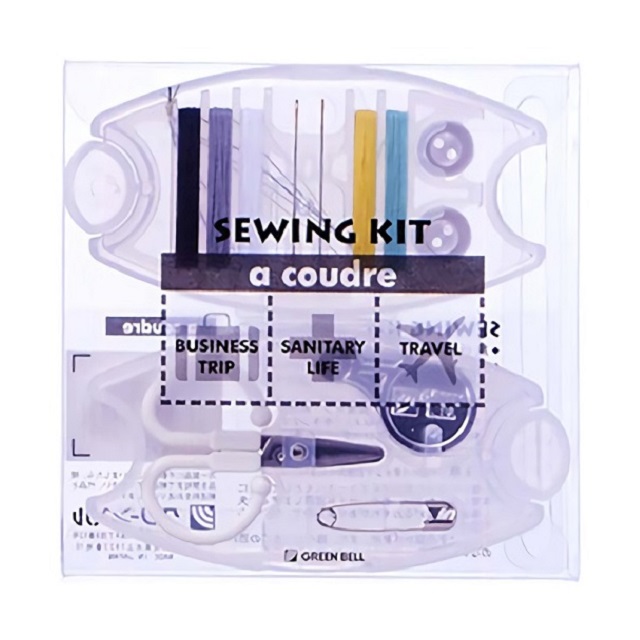 日本綠鐘Sewing Kit縫紉針線旅行隨身組(S-1)