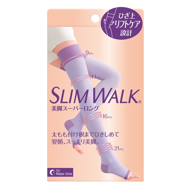 【SlimWalk】5重拉提睡眠美腿襪 (ML)