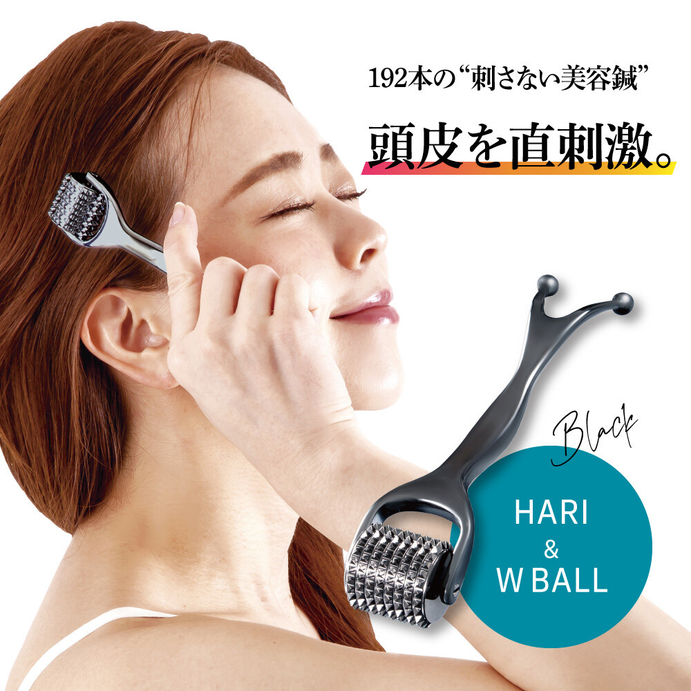 【ALPHAX】日本 熱感頭皮舒壓儀 美容針灸滾輪 肩頸(頭部按摩器/二色任選)