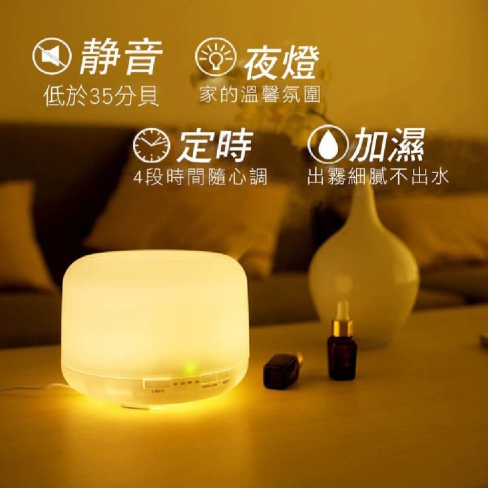 【極簡系】 霧感清淨加濕器 完美維持舒適空氣濕度 靜音低於35分貝