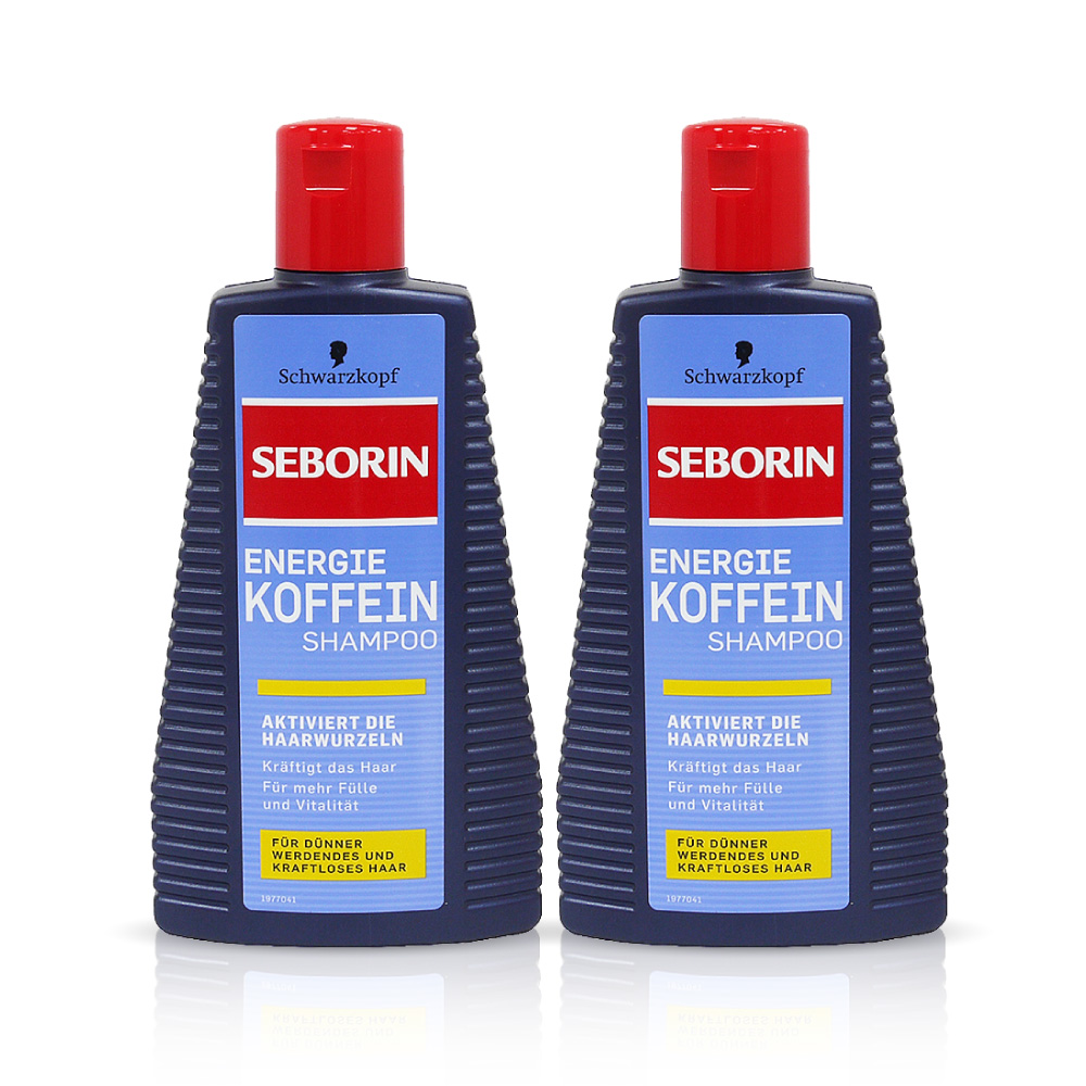 德國Schwarzkopf Seborin咖啡因洗髮露250mlX2入