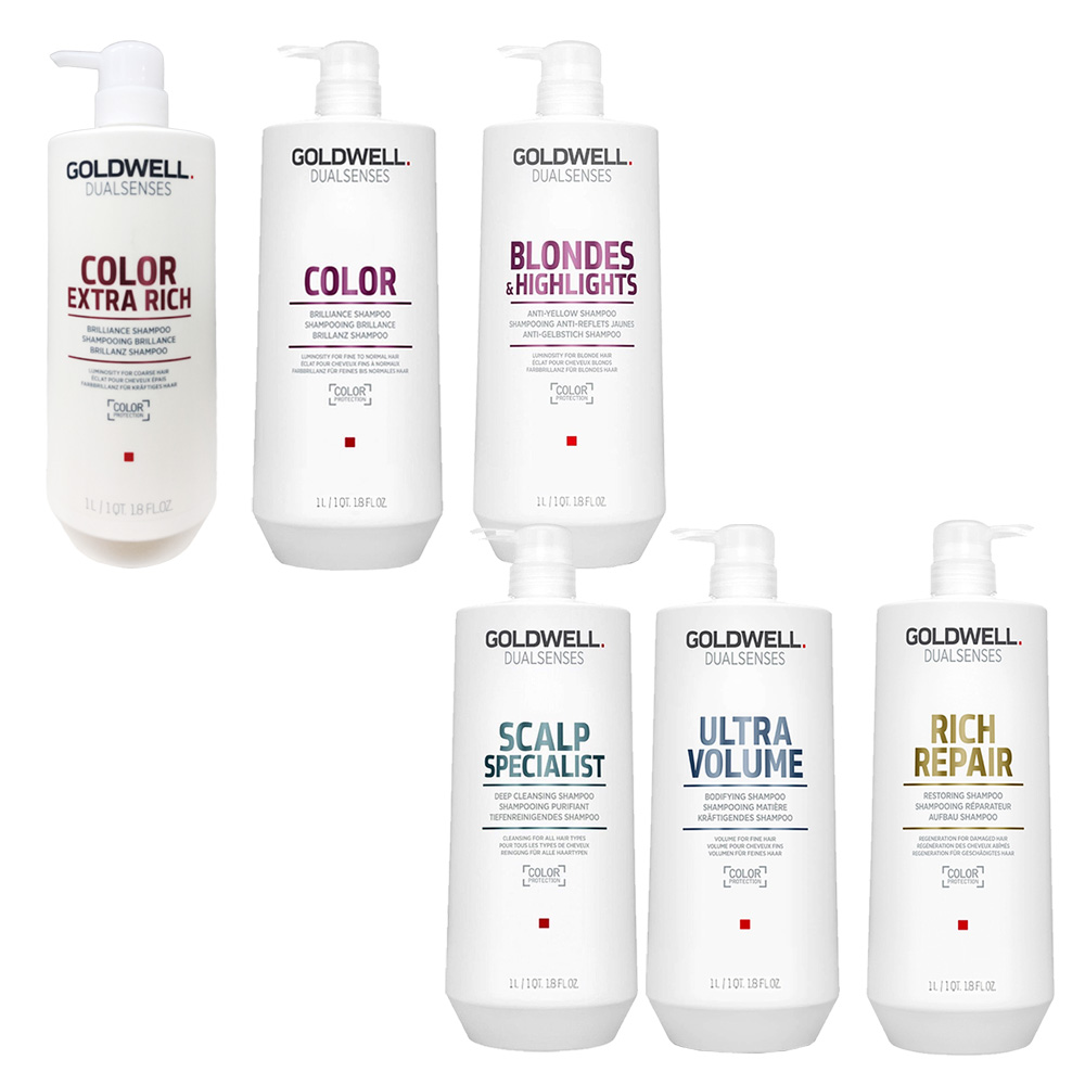 GOLDWELL 歌薇 光感/輕感/光纖/量感/水感 洗髮精 1000ml