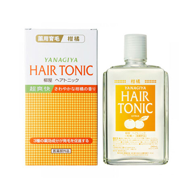 日本Yanagiya Hair Tonic養髮液(柑橘)240ml