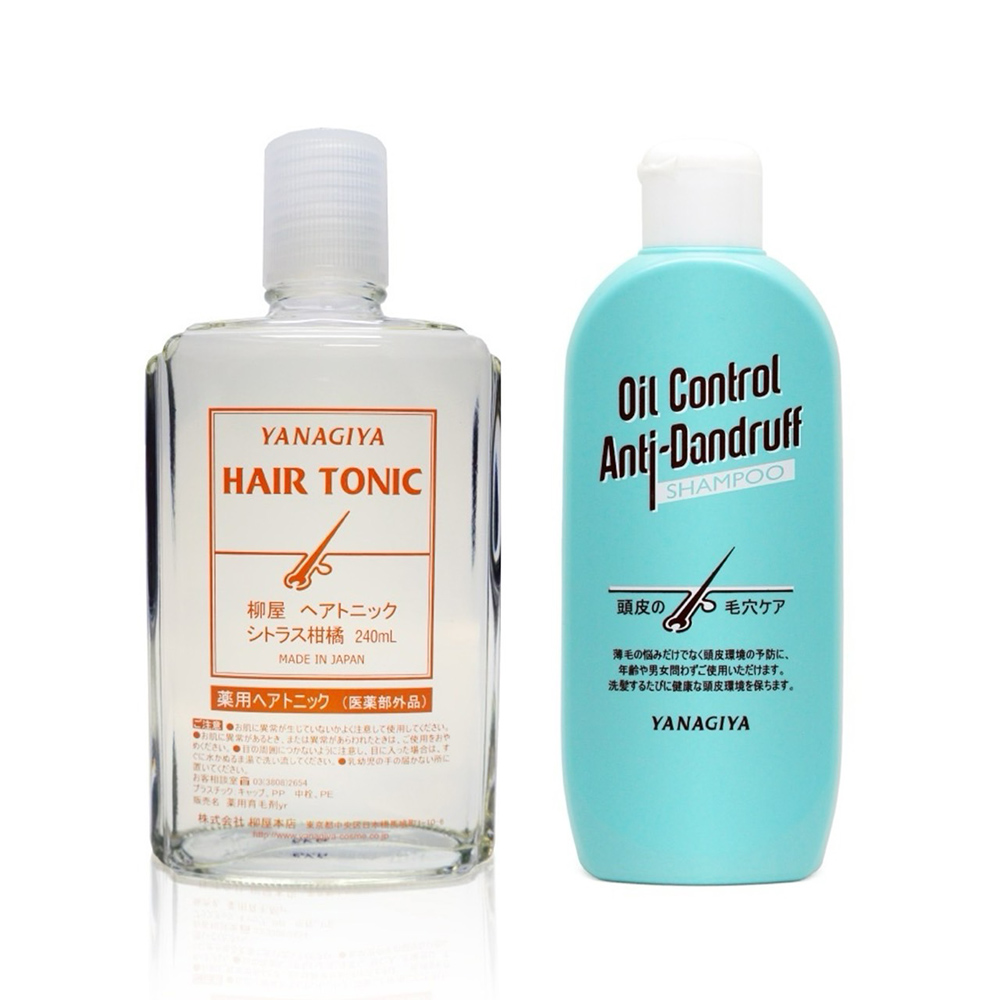 日本柳屋雅娜蒂 髮根精華液240ml+控油淨化洗髮精170ml