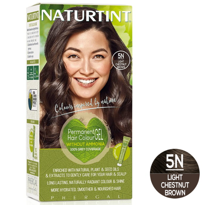 《Naturtint 赫本染髮劑》赫本染髮劑-5N淺棕黑色
