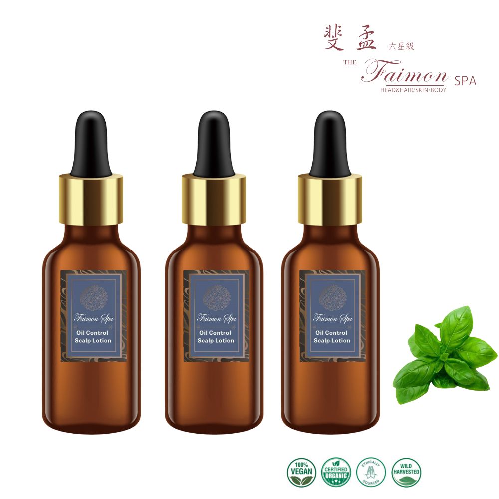 [斐孟SPA 有機精油頭皮控油精華液 30ml. 買2送1