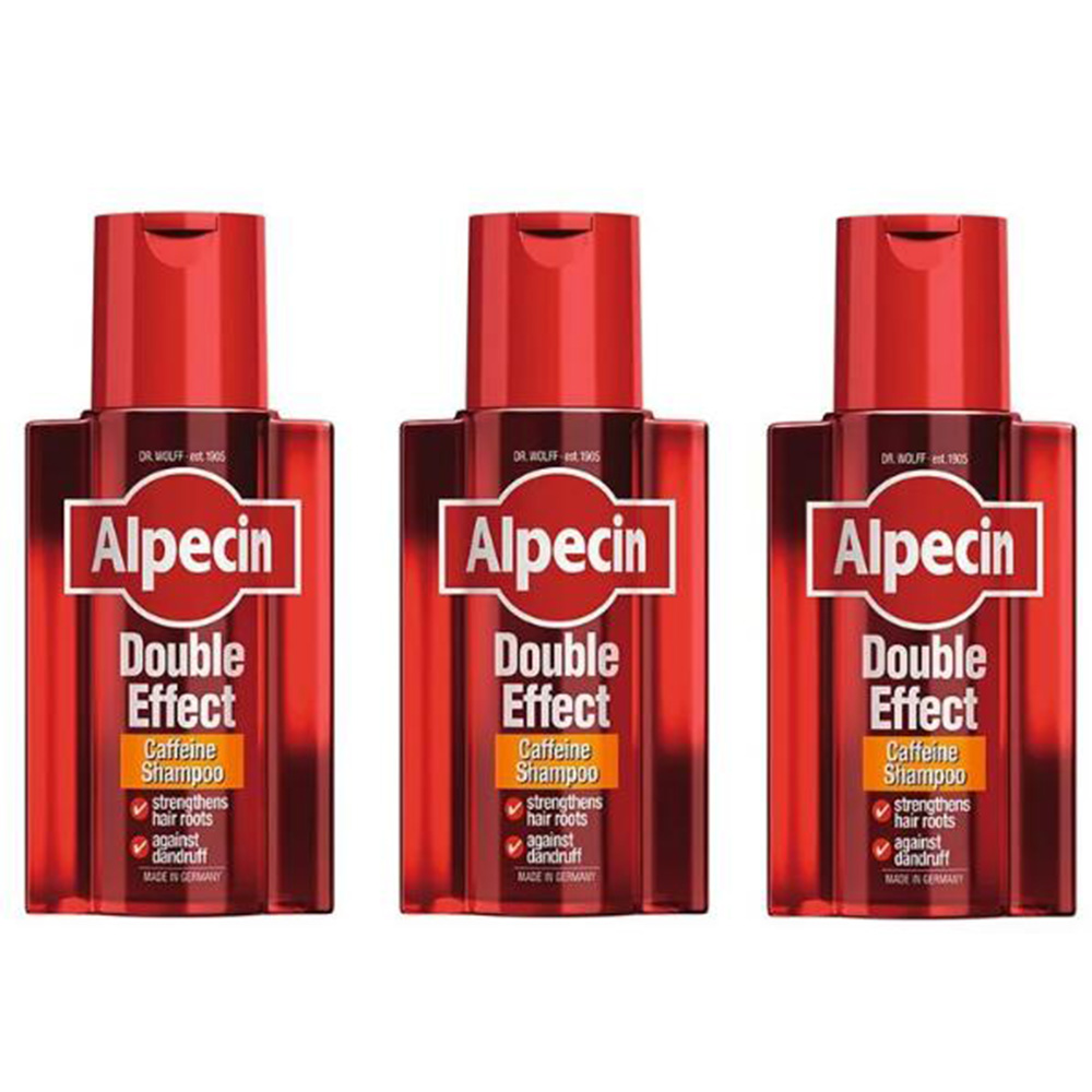 【Alpecin】雙效咖啡因洗髮露 200ml x3入