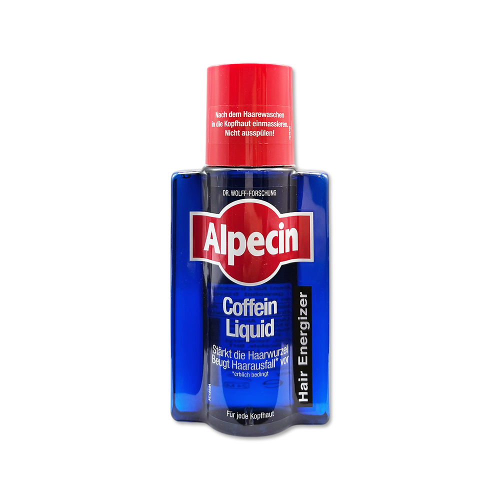 德國Alpecin-免沖洗養護頭皮強健髮根咖啡因頭髮液200ml/藍瓶