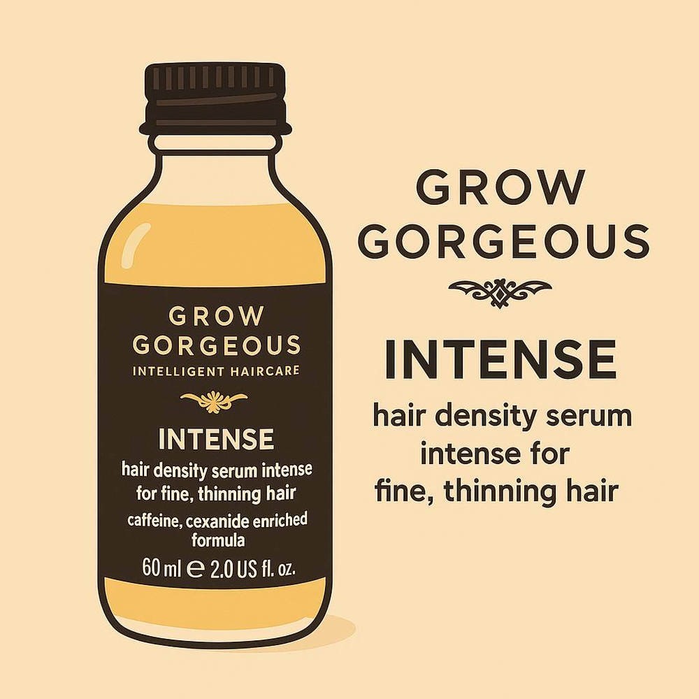 英國Grow Gorgeous-免沖洗調理頭皮養髮精華液-加強版60ml/盒