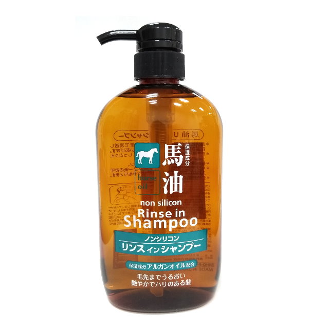 日本熊野HO馬油洗髮精 (無矽磷配方) 600ml