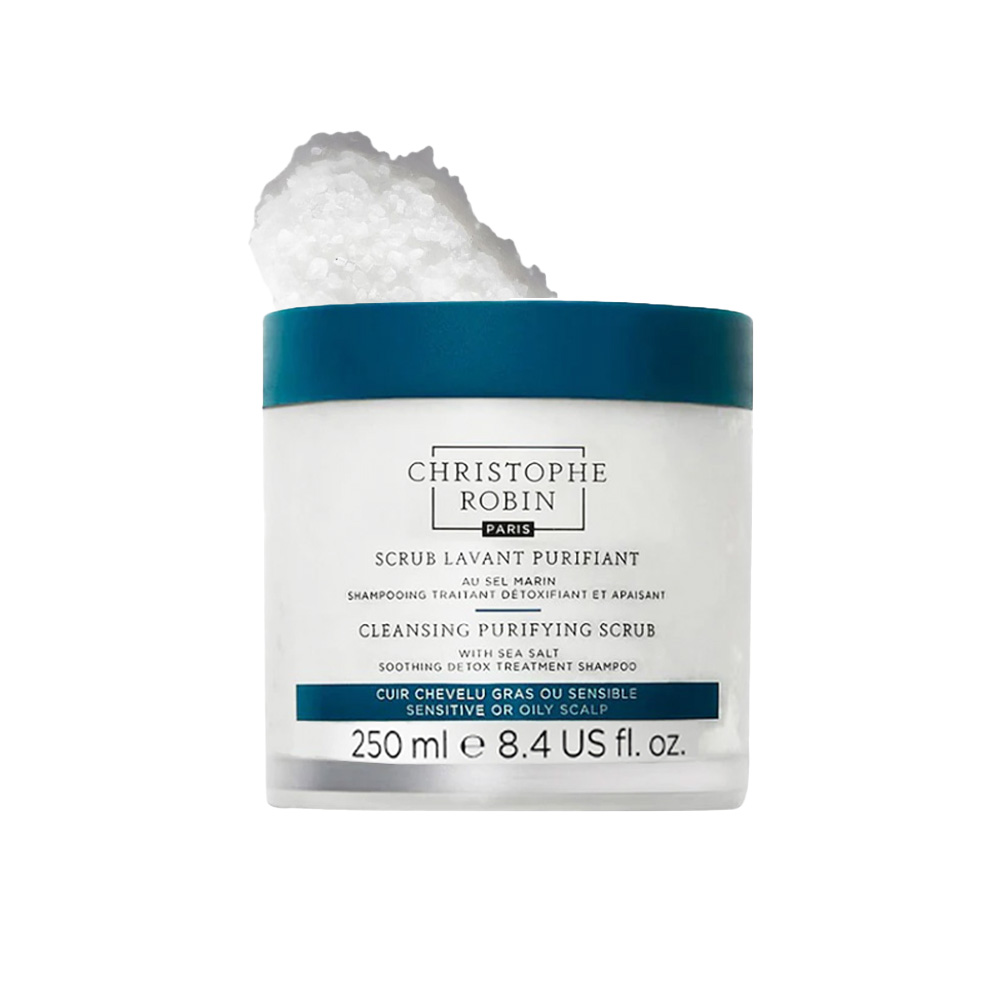 【Christophe Robin】海鹽舒緩頭皮潔淨霜 250ml