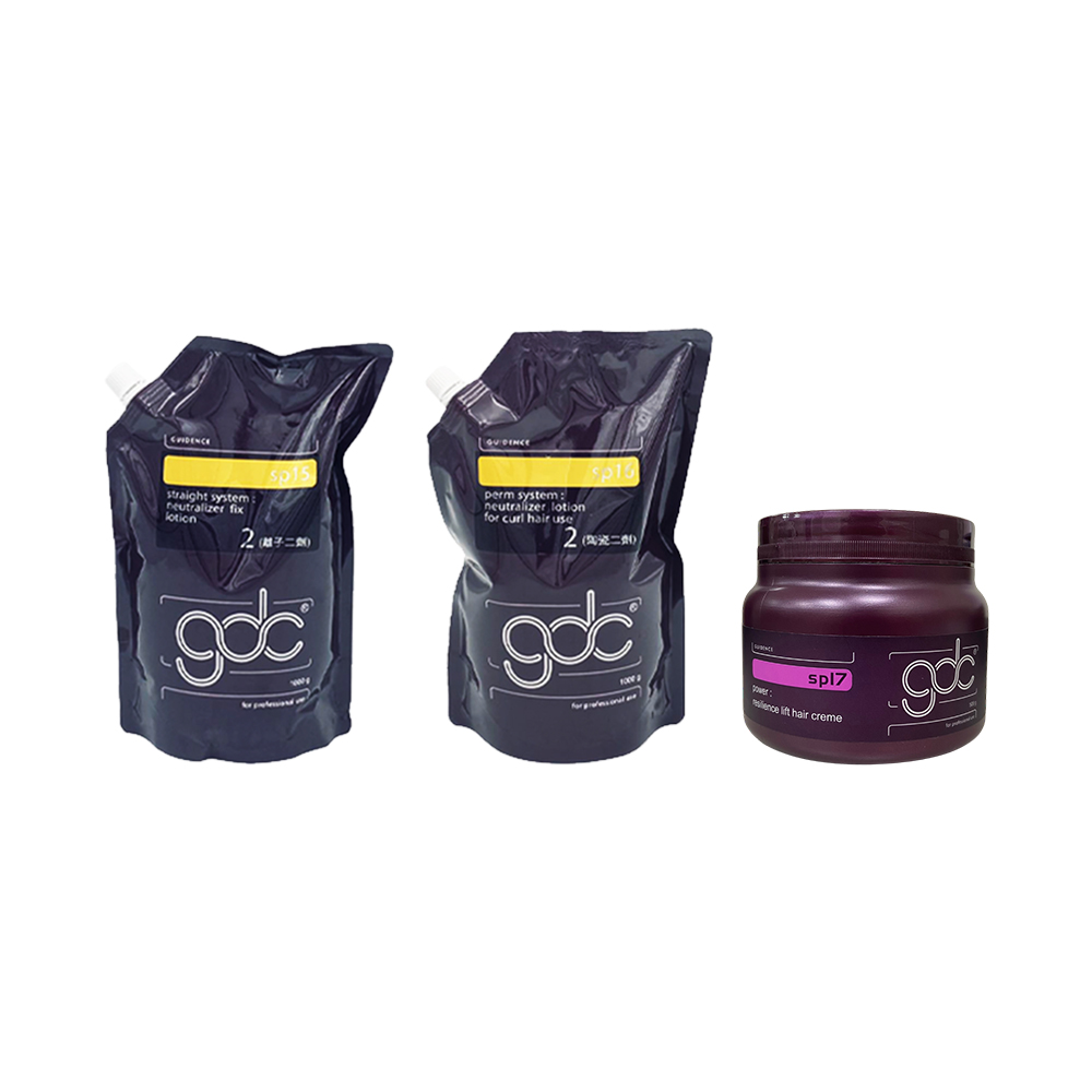 GDC 卡默 燙髮液 二劑 sp15離子-膏狀 / sp16陶瓷-水狀 1000ml (任選1入)