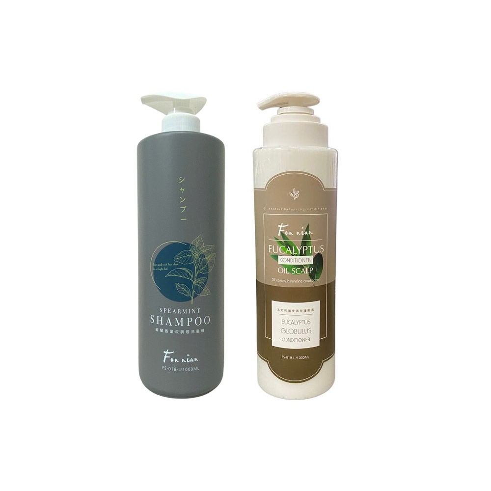 Fonnian 豐釀 留蘭香頭皮調理洗髮精 尤加利頭皮調理護髮素 1000ml (任選1入)