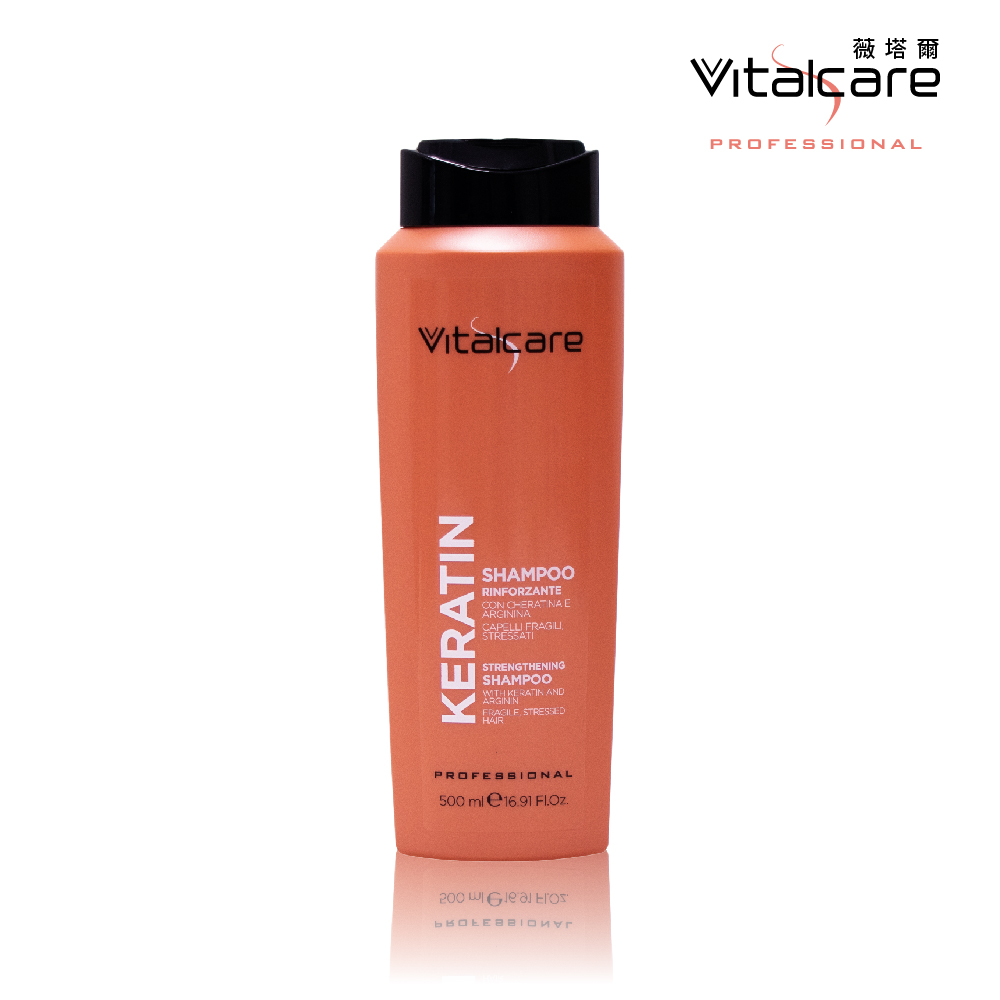 【Vitalcare 薇塔爾】角蛋白豐盈洗髮乳(脆弱、細軟髮質專用) 500ml