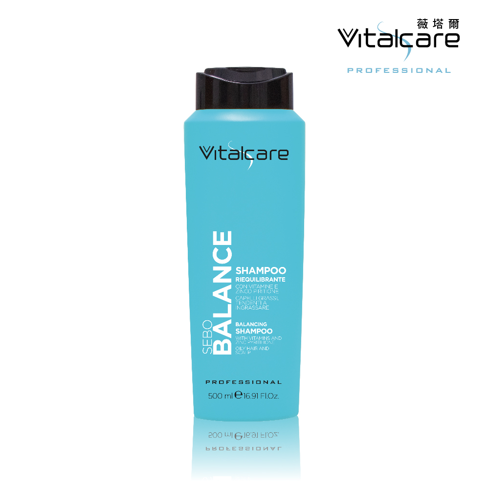 【Vitalcare 薇塔爾】頭皮平衡髮根強韌洗髮乳(油性髮質專用) 500ml