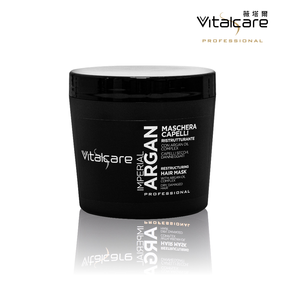 【Vitalcare 薇塔爾】皇家沙龍摩洛哥堅果油護髮膜 (一般、染燙髮質專用) 500ml