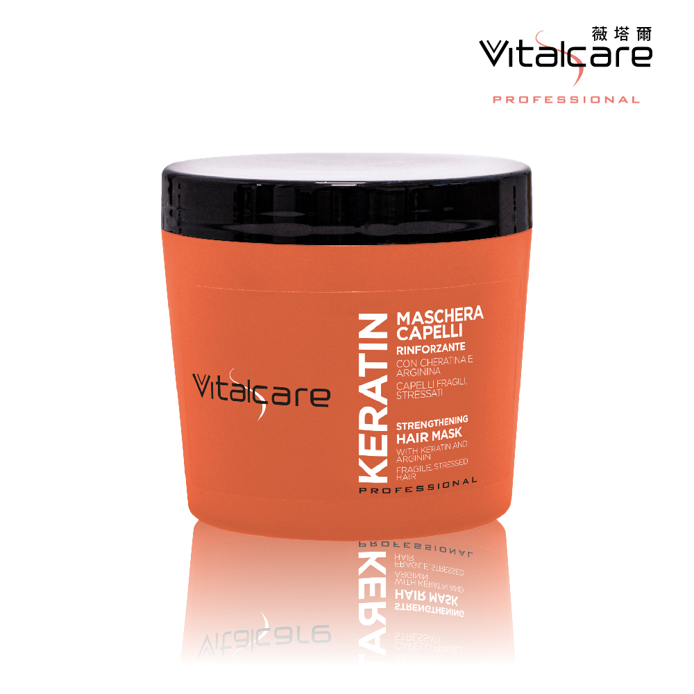 【Vitalcare 薇塔爾】角蛋白豐盈護髮膜(脆弱、細軟髮質專用) 500ml