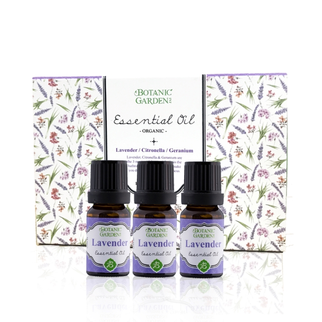 【寶草園】即期品 有機高地薰衣草單方精油3入禮盒組(10mlx3)
