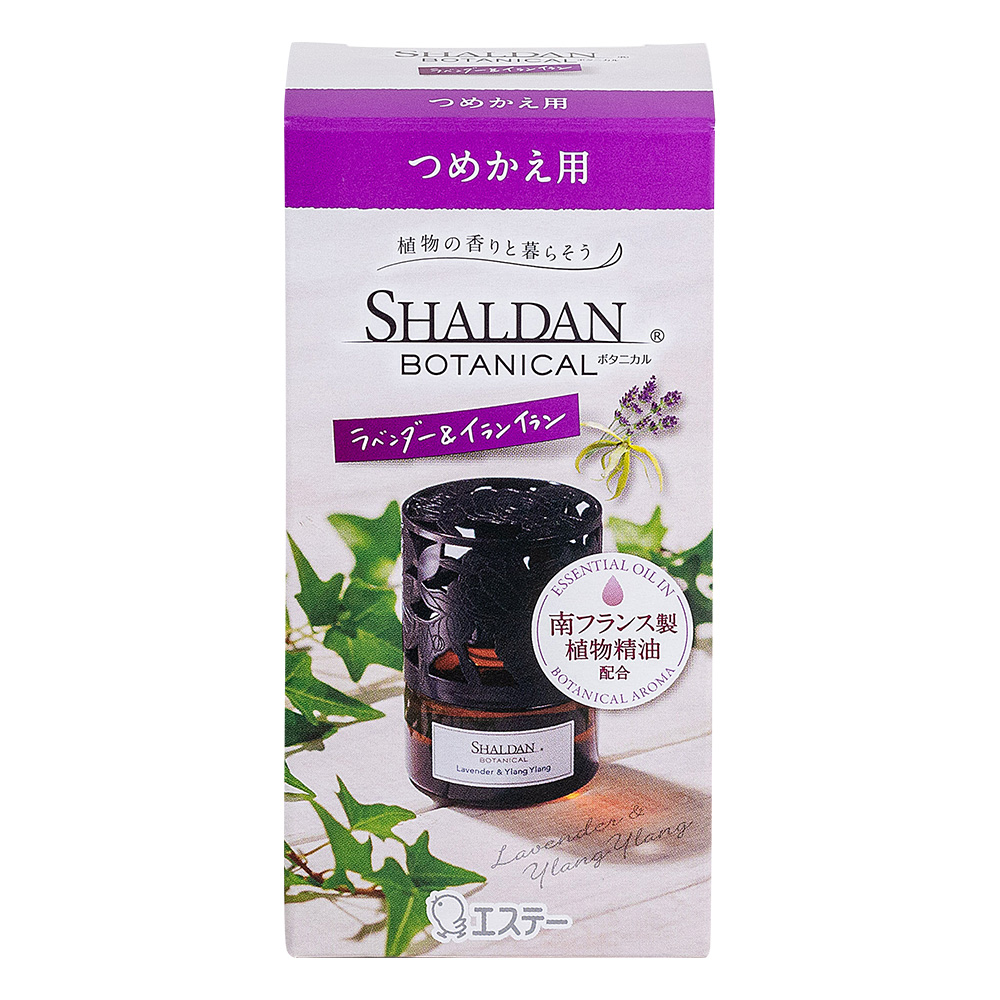 【日本ST雞仔牌】SHALDAN BOTANICAL精油芳香補充瓶25ml-薰衣草依蘭