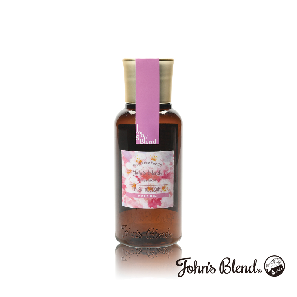 John’s Blend 香氛潤澤修護護髮油80ml 麝香櫻花