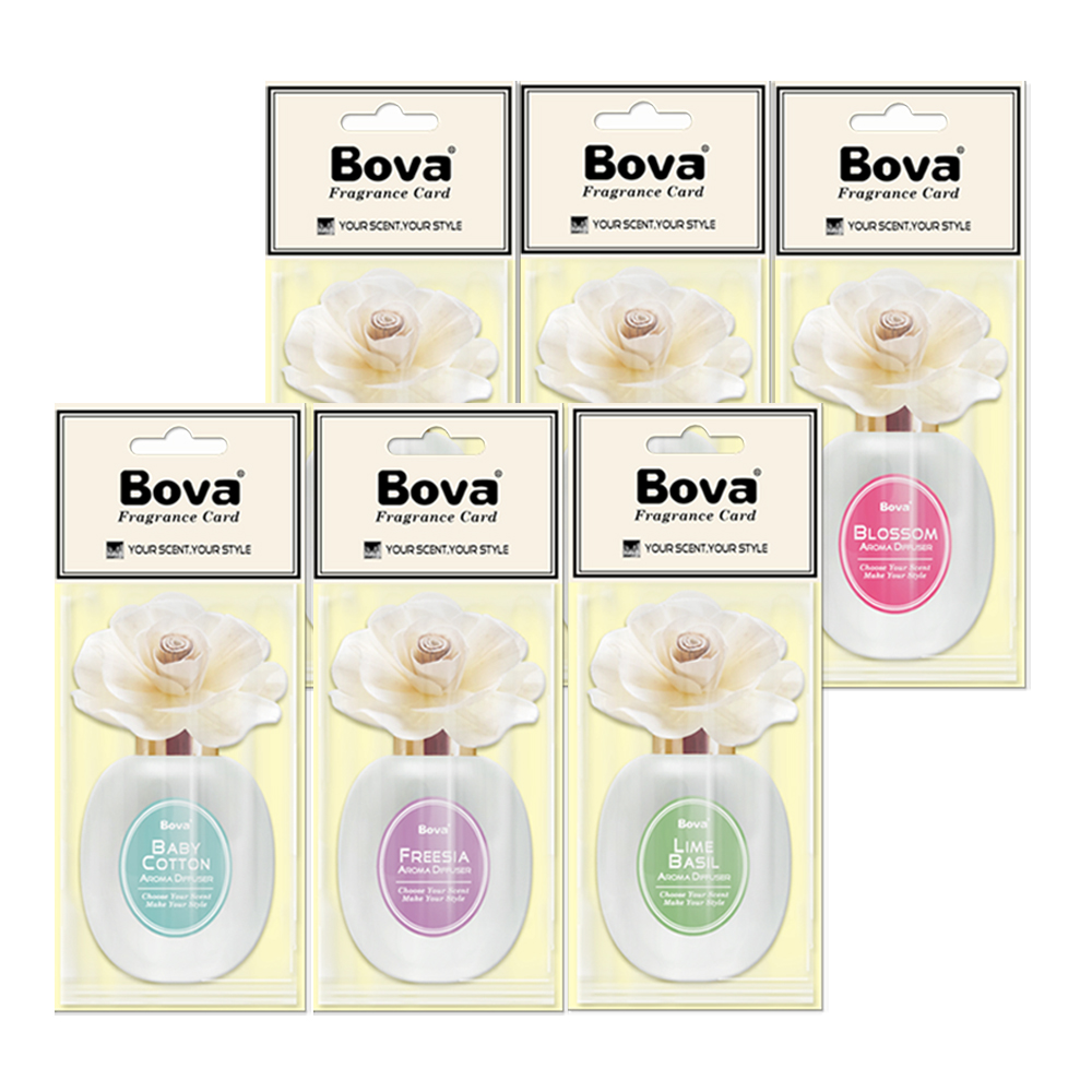 Bova法柏精品香氛-花漾香氛片(組合包) 6入