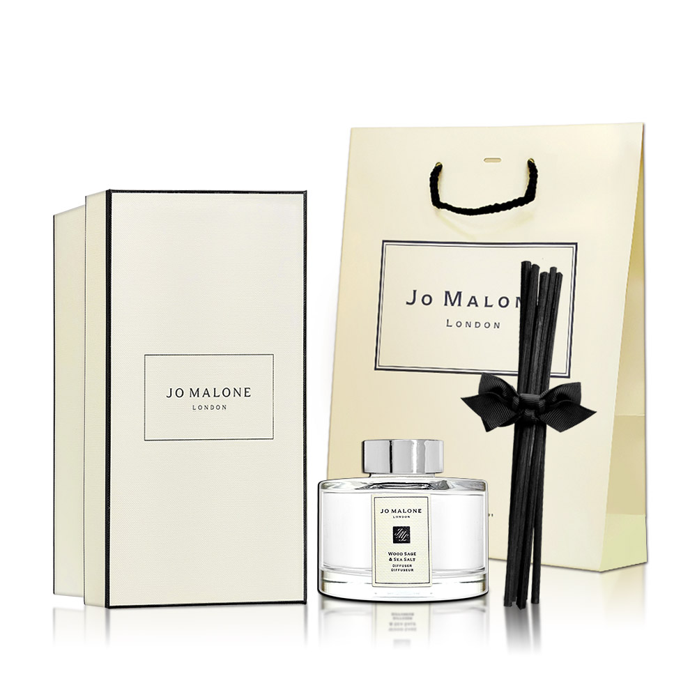 JO MALONE 鼠尾草與海鹽滿室幽香藤枝擴香組 165ML 附原廠紙袋